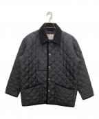 Traditional Weatherwearトラディショナルウェザーウェア）の古着「WAVERLY STUDS SHORT」｜ネイビー