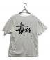 stussy (ステューシー) プリントTシャツ ホワイト サイズ:M：5000円