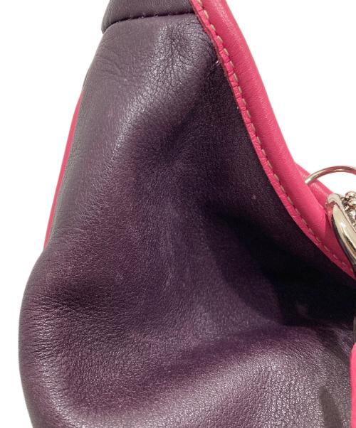 COACH（コーチ）COACH (コーチ) ワンショルダーバッグ パープルの古着・服飾アイテム