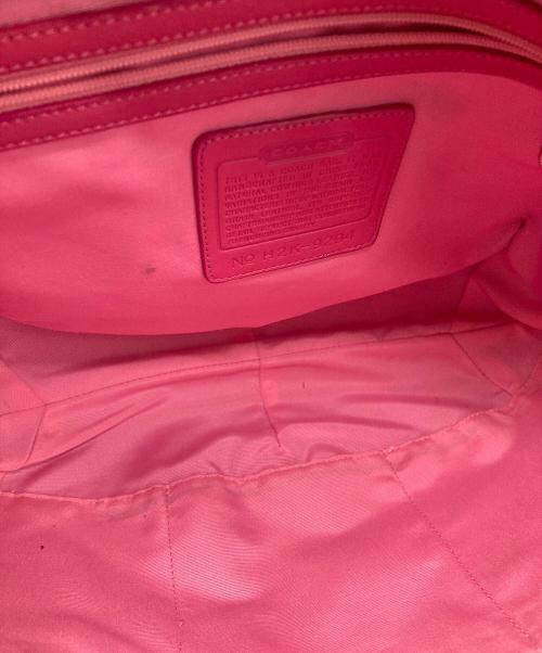 COACH（コーチ）COACH (コーチ) ワンショルダーバッグ パープルの古着・服飾アイテム