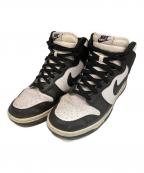 NIKEナイキ）の古着「ハイカットスニーカー」｜ブラック×ホワイト