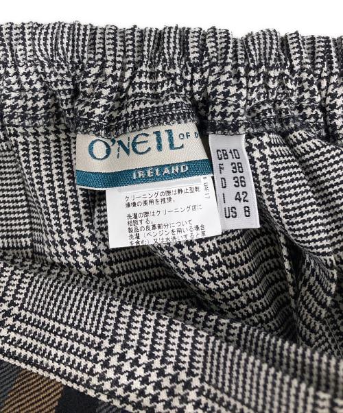 O'NEIL OF DUBLIN（オニールオブダブリン）O'NEIL OF DUBLIN (オニールオブダブリン) チェックスカート グレー サイズ:F38の古着・服飾アイテム
