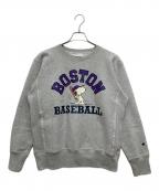 Champion REVERSE WEAVEチャンピオン リバース ウィーブ）の古着「クルーネックスウェット」｜グレー