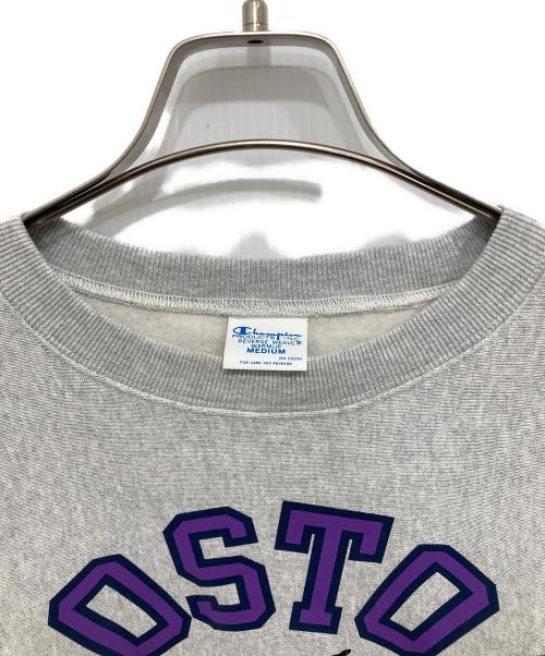 Champion REVERSE WEAVE（チャンピオン リバース ウィーブ）Champion REVERSE WEAVE (チャンピオン リバース ウィーブ) クルーネックスウェット グレー サイズ:Mの古着・服飾アイテム