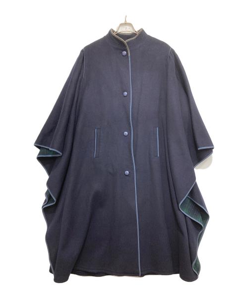 rachor（ラコール）rachor (ラコール) マントコート ネイビー サイズ:Freeの古着・服飾アイテム