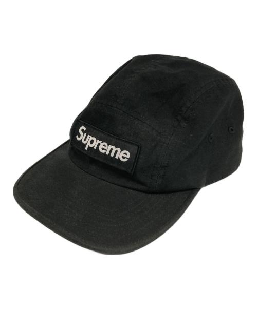 SUPREME（シュプリーム）Supreme (シュプリーム) military camp cap ブラックの古着・服飾アイテム