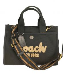 COACH（コーチ）の古着「カゴトート」｜ブラック