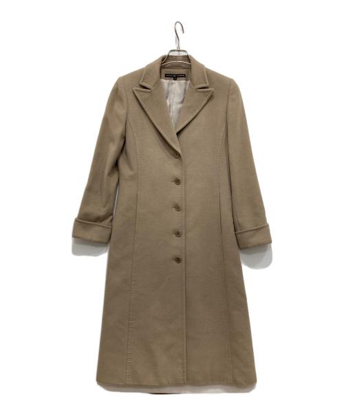 RALPH LAUREN（ラルフローレン）RALPH LAUREN (ラルフローレン) カシミヤウールコート ベージュ サイズ:9の古着・服飾アイテム