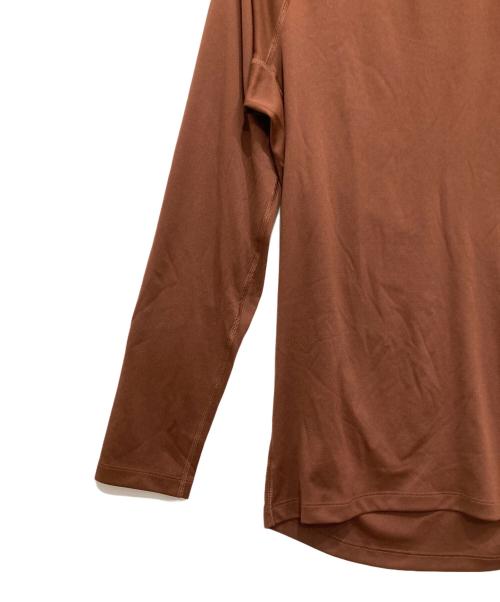 THE NORTH FACE（ザ ノース フェイス）THE NORTH FACE (ザ ノース フェイス) Supreme (シュプリーム) Base Layer L/S Top ブラウン サイズ:Sの古着・服飾アイテム