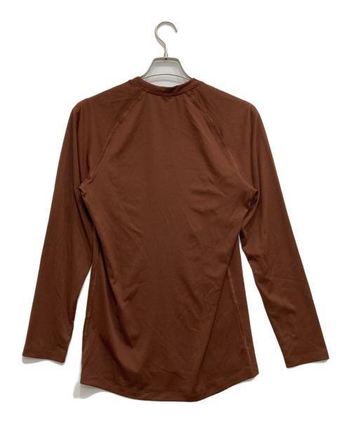 THE NORTH FACE（ザ ノース フェイス）THE NORTH FACE (ザ ノース フェイス) Supreme (シュプリーム) Base Layer L/S Top ブラウン サイズ:Sの古着・服飾アイテム