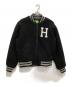 HUF（ハフ）の古着「SHERPA VARSITY JACKET」｜ブラック