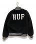 HUF (ハフ) SHERPA VARSITY JACKET ブラック サイズ:S：5000円