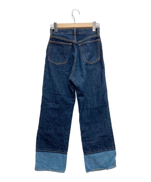 soduk（スドーク）soduk (スドーク) ダブルデニムトラウザーズ インディゴ サイズ:Sの古着・服飾アイテム