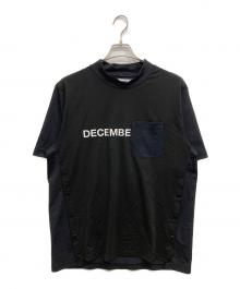 decembermay（ディセンバーメイ）の古着「モックネックカットソー」｜ブラック