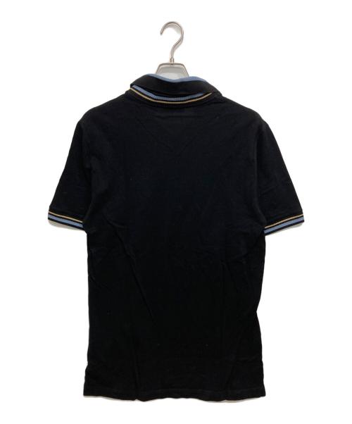 DOLCE & GABBANA（ドルチェ＆ガッバーナ）DOLCE & GABBANA (ドルチェ＆ガッバーナ) 刺繍ポロシャツ ブラック サイズ:SIZE50の古着・服飾アイテム