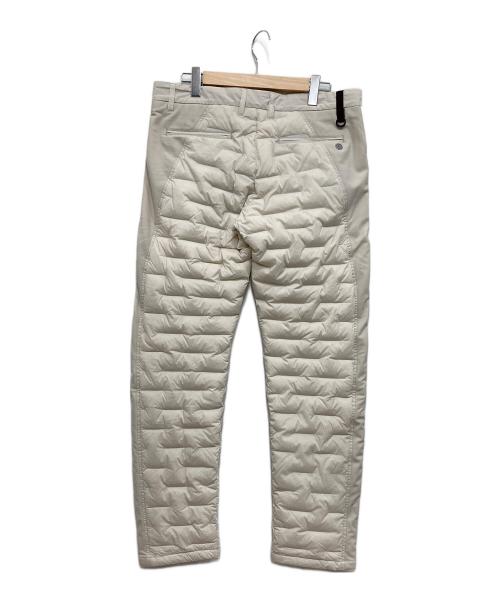 BRIEFING GOLF（ブリーフィング ゴルフ）BRIEFING GOLF (ブリーフィング ゴルフ) ハイブリッド ダウンパンツ ホワイト サイズ:XLの古着・服飾アイテム