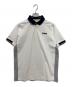 TFW49（ティーエフダブリューフォーティーナイン）の古着「LINE SLEEVE POLO/ポロシャツ」｜ホワイト