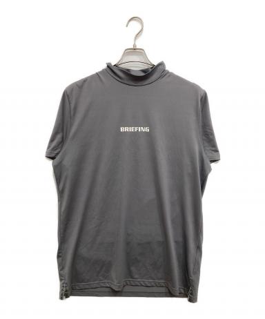 BRIEFING ダークグレー ハイネックシャツ 中古・古着通販】BRIEFING (ブリーフィング) ハイネック ストレッチ
