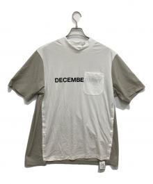 decembermay（ディセンバーメイ）の古着「モックネックカットソー」｜ホワイト