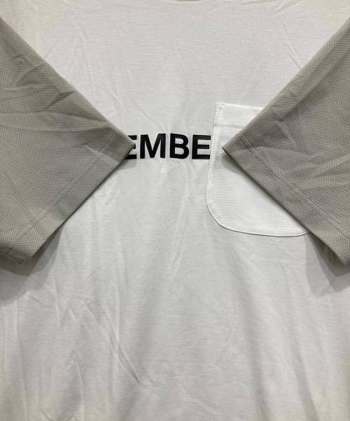 decembermay（ディセンバーメイ）decembermay (ディセンバーメイ) モックネックカットソー ホワイト サイズ:FREEの古着・服飾アイテム