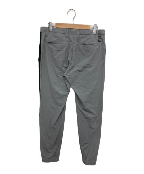 BRIEFING（ブリーフィング）BRIEFING (ブリーフィング) SIDE STRIPE ONE TACK JOGGER PANTS グレー サイズ:Lの古着・服飾アイテム