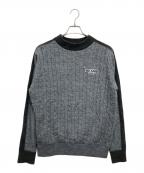 BEAMS GOLFビームスゴルフ）の古着「モックネックニット」｜グレー