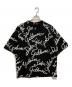 DOLCE & GABBANA（ドルチェ＆ガッバーナ）の古着「OVERSIZE FIT RUBBERIZED LOGO TEE」｜ブラック