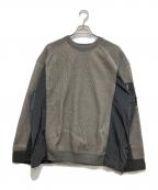 JUUN.Jジュン・ジー）の古着「切替ニット」｜グレー