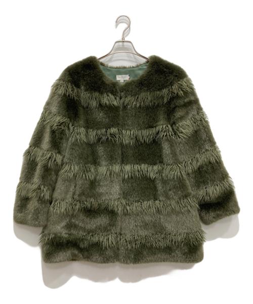 molliolli（モリオリ）molliolli (モリオリ) エコファージャケット カーキ サイズ:EUR36の古着・服飾アイテム