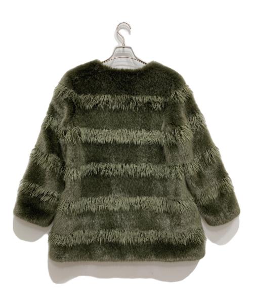 molliolli（モリオリ）molliolli (モリオリ) エコファージャケット カーキ サイズ:EUR36の古着・服飾アイテム