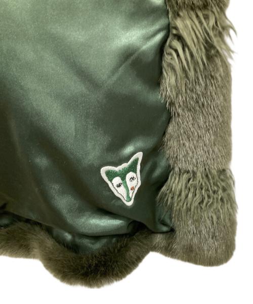 molliolli（モリオリ）molliolli (モリオリ) エコファージャケット カーキ サイズ:EUR36の古着・服飾アイテム