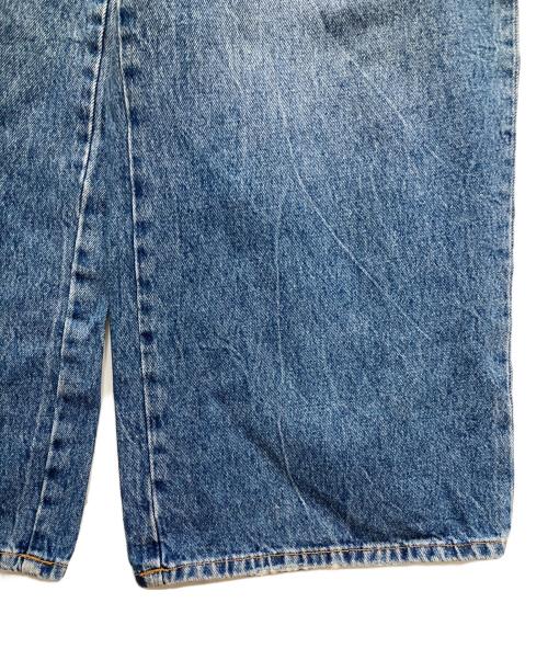 ZARA（ザラ）ZARA (ザラ) MAISON SPECIAL (メゾンスペシャル) ダブルウエストデニムパンツ インディゴ サイズ:EUR38の古着・服飾アイテム