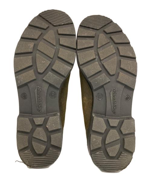 BLUND STONE（ブランドストーン）BLUND STONE (ブランドストーン) ELASTIC SIDED BOOT SUEDE オリーブ サイズ:8の古着・服飾アイテム