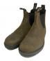 BLUND STONE（ブランドストーン）の古着「ELASTIC SIDED BOOT SUEDE」｜オリーブ