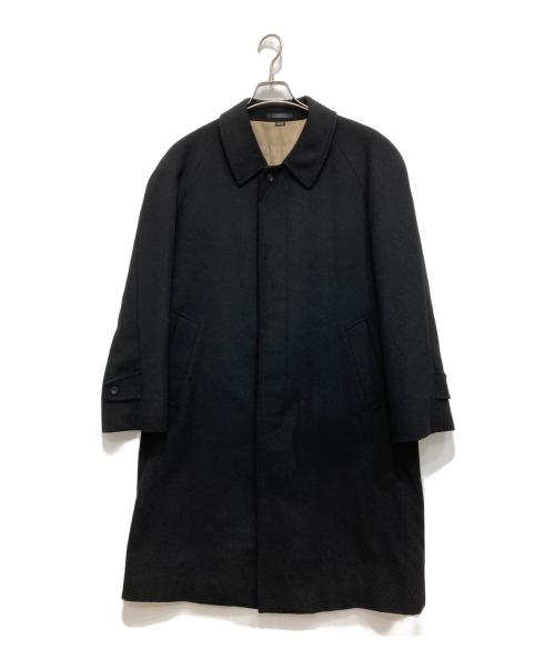 Weconners（-）Weconners (-) カシミヤコート ブラック サイズ:A4(身長165　ﾁｪｽﾄ92）の古着・服飾アイテム