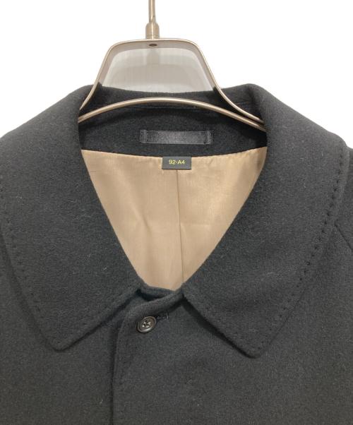 Weconners（-）Weconners (-) カシミヤコート ブラック サイズ:A4(身長165　ﾁｪｽﾄ92）の古着・服飾アイテム