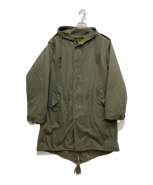 HOUSTON（ヒューストン）HOUSTON (ヒューストン) M-51ライナー付きモッズコート グリーン サイズ:XXXSの古着・服飾アイテム
