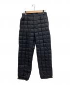 TAIONタイオン）の古着「ベーシック ダウンパンツ」｜ブラック