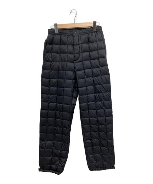 TAION（タイオン）TAION (タイオン) ベーシック ダウンパンツ ブラック サイズ:Mの古着・服飾アイテム