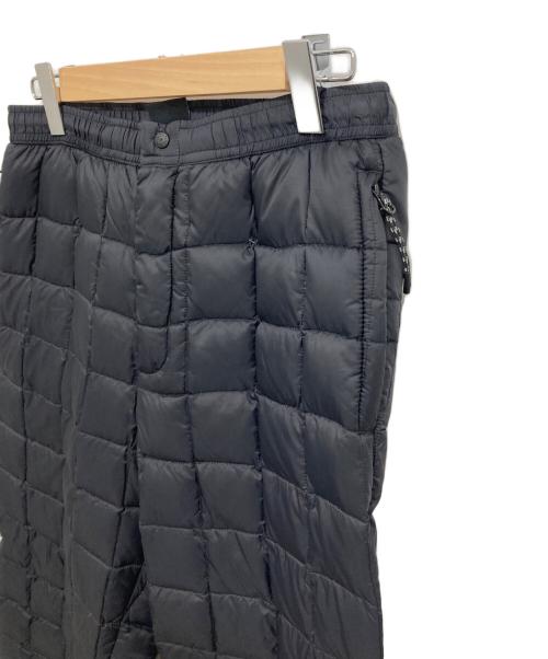 TAION（タイオン）TAION (タイオン) ベーシック ダウンパンツ ブラック サイズ:Mの古着・服飾アイテム