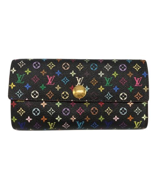 LOUIS VUITTON（ルイ ヴィトン）LOUIS VUITTON (ルイ ヴィトン) ポルトフォイユ・サラ  ブラックの古着・服飾アイテム