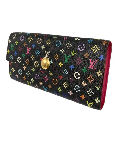 LOUIS VUITTON（ルイ ヴィトン）LOUIS VUITTON (ルイ ヴィトン) ポルトフォイユ・サラ  ブラックの古着・服飾アイテム