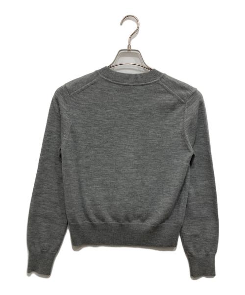 theory luxe（セオリーリュクス）theory luxe (セオリーリュクス) クルーネックニット グレー サイズ:38の古着・服飾アイテム