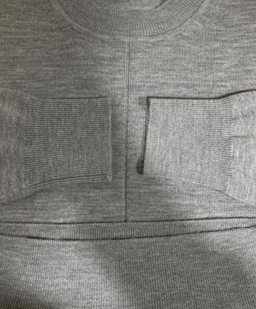 theory luxe（セオリーリュクス）theory luxe (セオリーリュクス) クルーネックニット グレー サイズ:38の古着・服飾アイテム