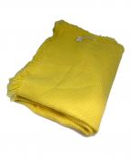 ASAUCE MELERアソースメレ）の古着「カシミヤストール」｜イエロー