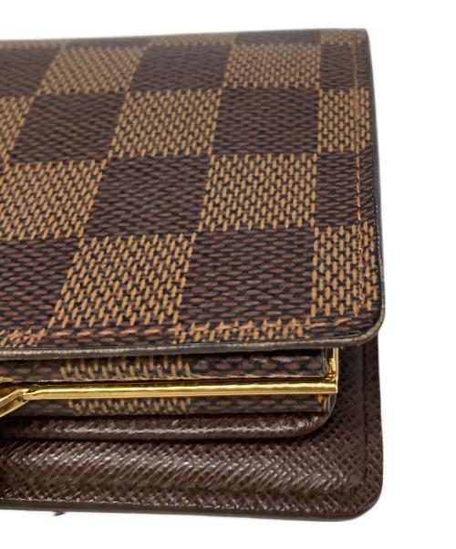 LOUIS VUITTON（ルイ ヴィトン）LOUIS VUITTON (ルイ ヴィトン) ポルトモネ・ヴィエノワ ブラウンの古着・服飾アイテム