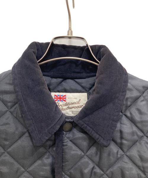 Traditional Weatherwear（トラディショナルウェザーウェア）Traditional Weatherwear (トラディショナルウェザーウェア) キルティングジャケット ブラック サイズ:38の古着・服飾アイテム