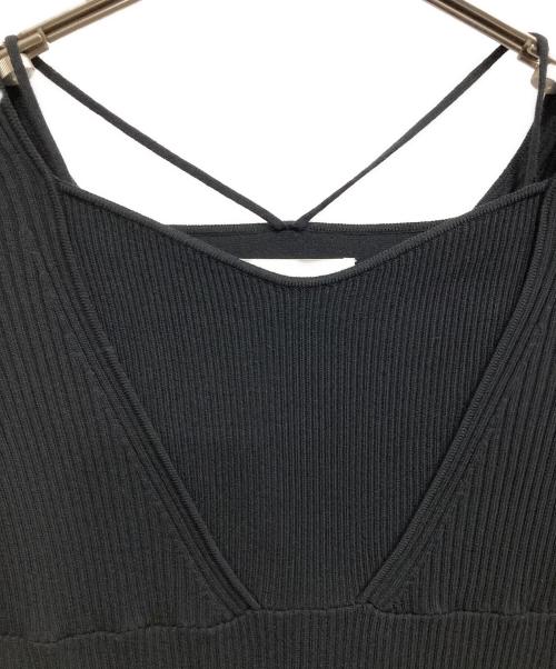 CELFORD（セルフォード）CELFORD (セルフォード) ニットワンピース ブラック サイズ:36の古着・服飾アイテム