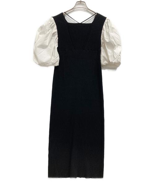 CELFORD（セルフォード）CELFORD (セルフォード) ニットワンピース ブラック サイズ:36の古着・服飾アイテム