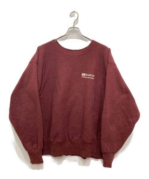 Champion（チャンピオン）Champion (チャンピオン) 裏起毛スウェット レッド サイズ:XLの古着・服飾アイテム